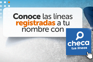 Conoce tus líneas registradas