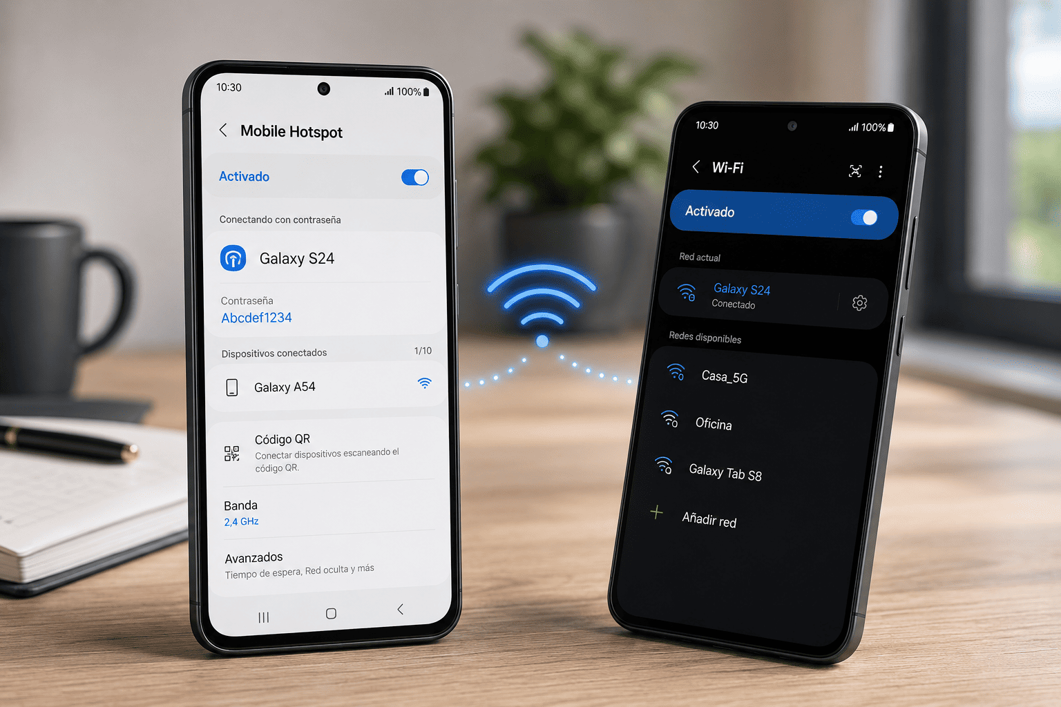¿Cómo compartir internet a otro celular Samsung?