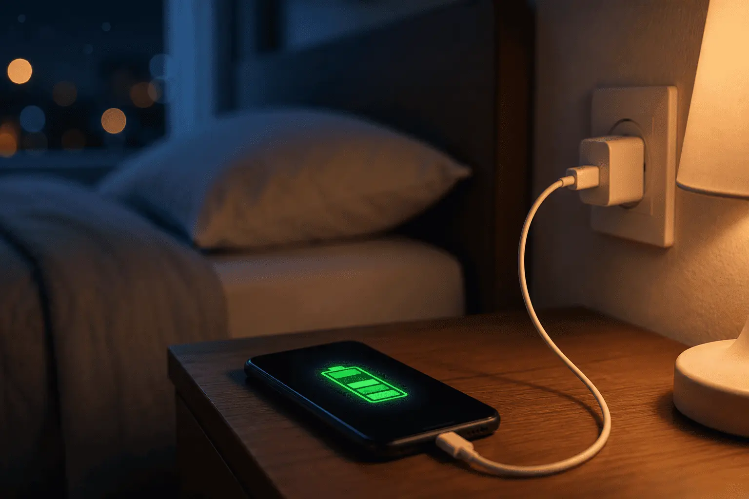 ¿Por qué es malo dejar el celular cargando toda la noche?